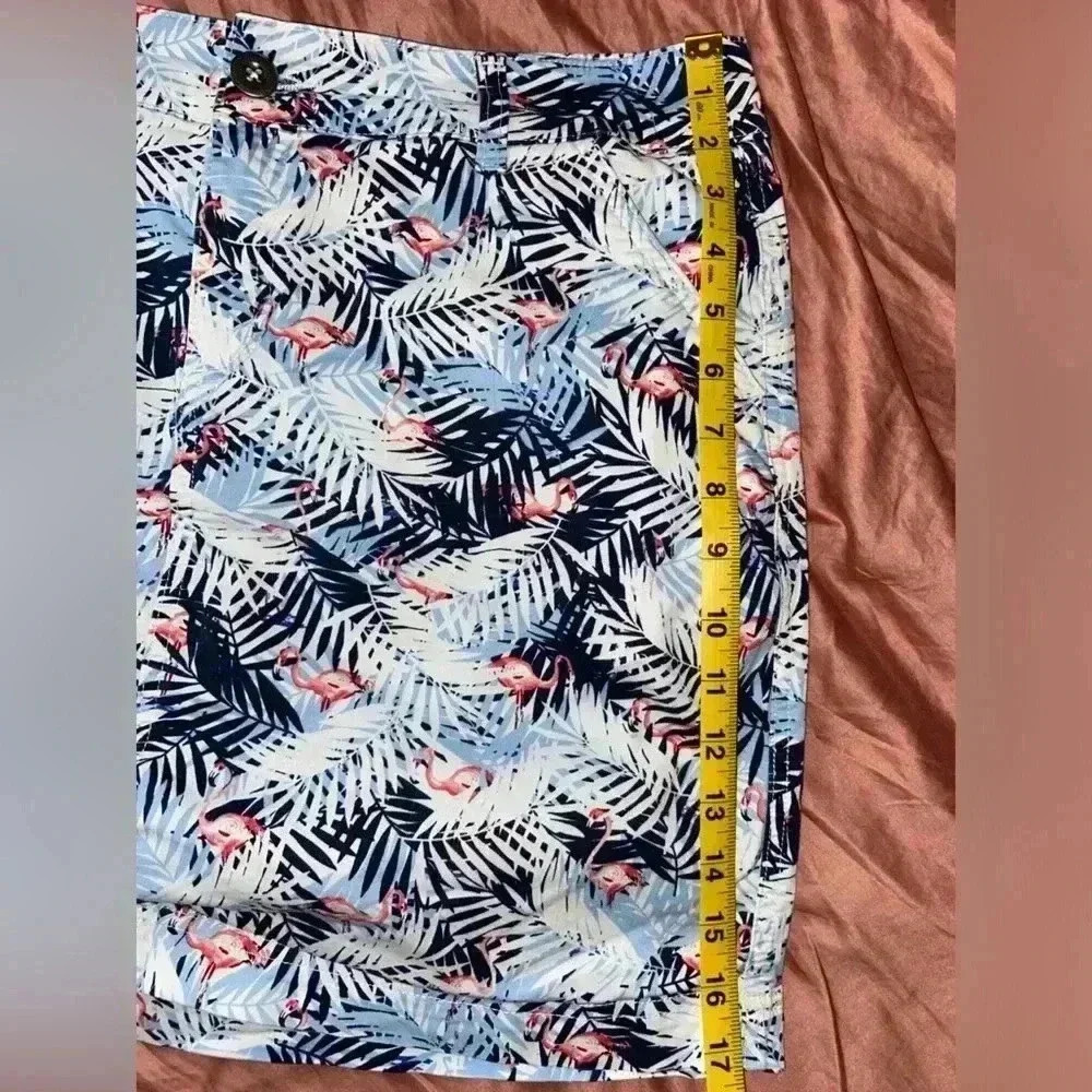 Christopher & Banks Women’s 12 Petite Flamingo Skirt - Picture 7 of 7